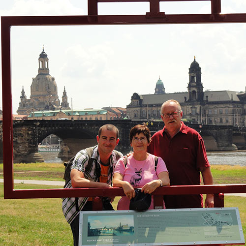 Canalettos Blick auf Dresden Sehenswürdigkeiten dresden