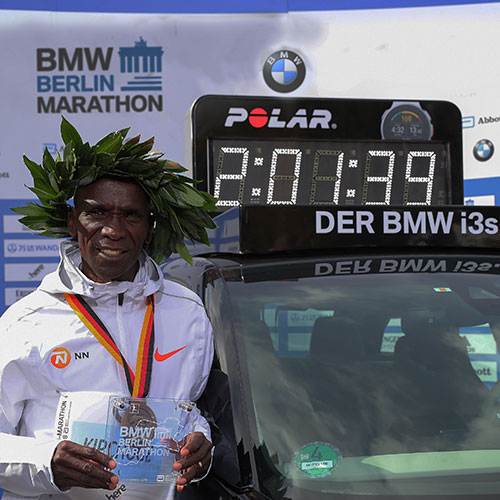 El Maratón de Berlín Eliud Kipchoge