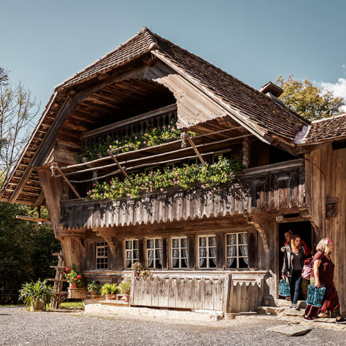 Ballenberg museo casas ganja campesinos Suiza